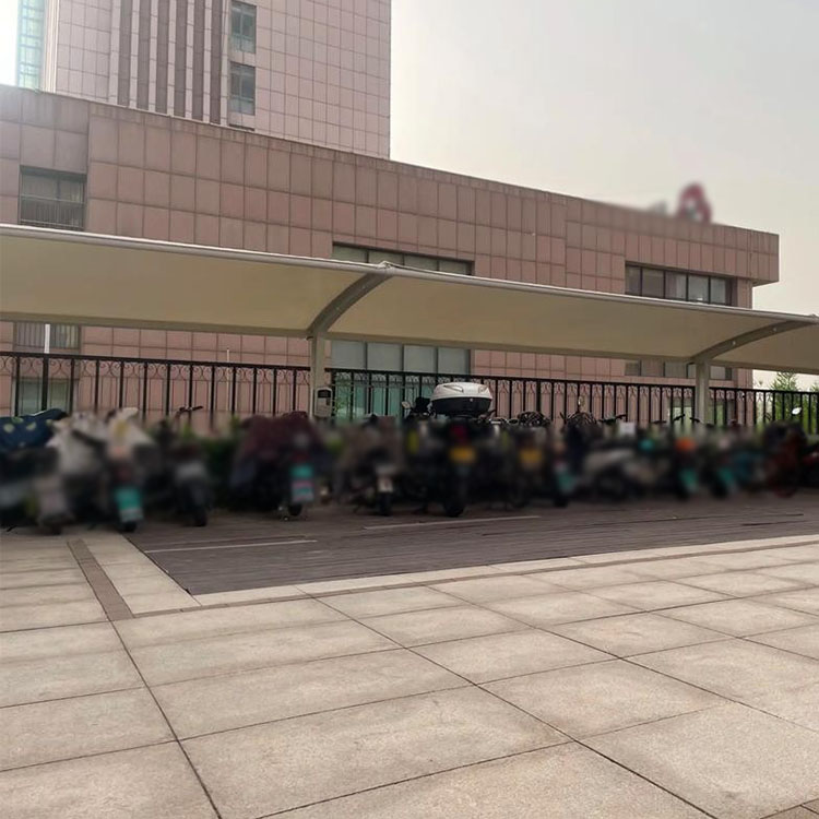 五指山市膜结构电动车棚